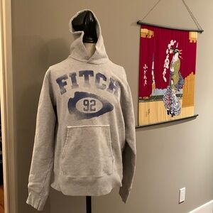 Abercrombie Fitch hoodie. Distressed hood (bought it that way). No wear/stains